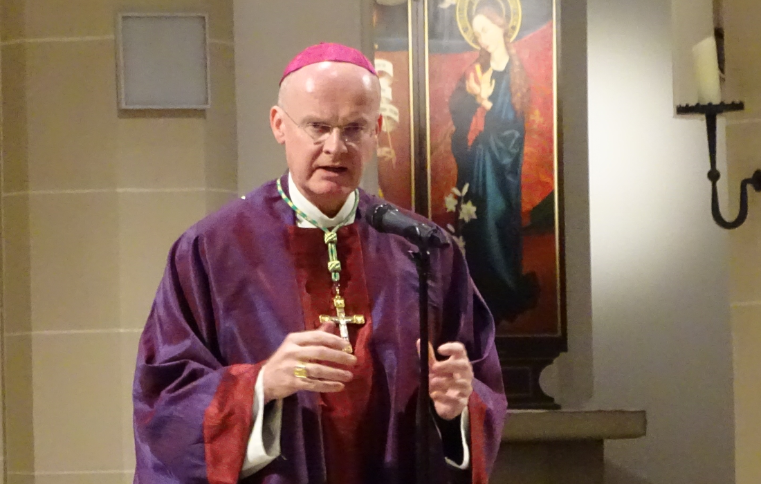 Zweite Fastenpredigt: Bischof Overbeck zu Gast