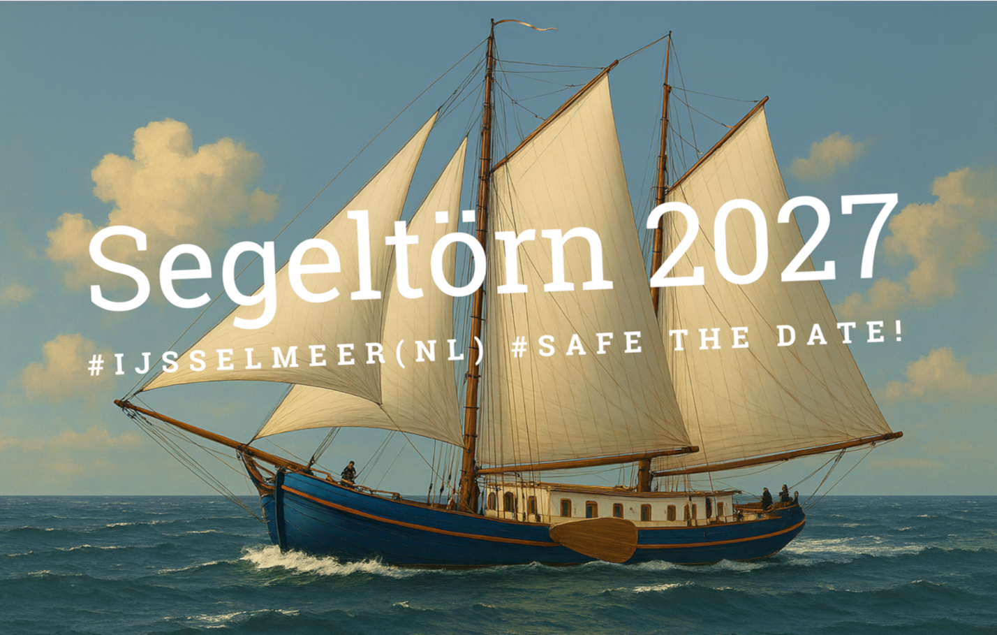 Save the Date! Segeltörn für Männer
