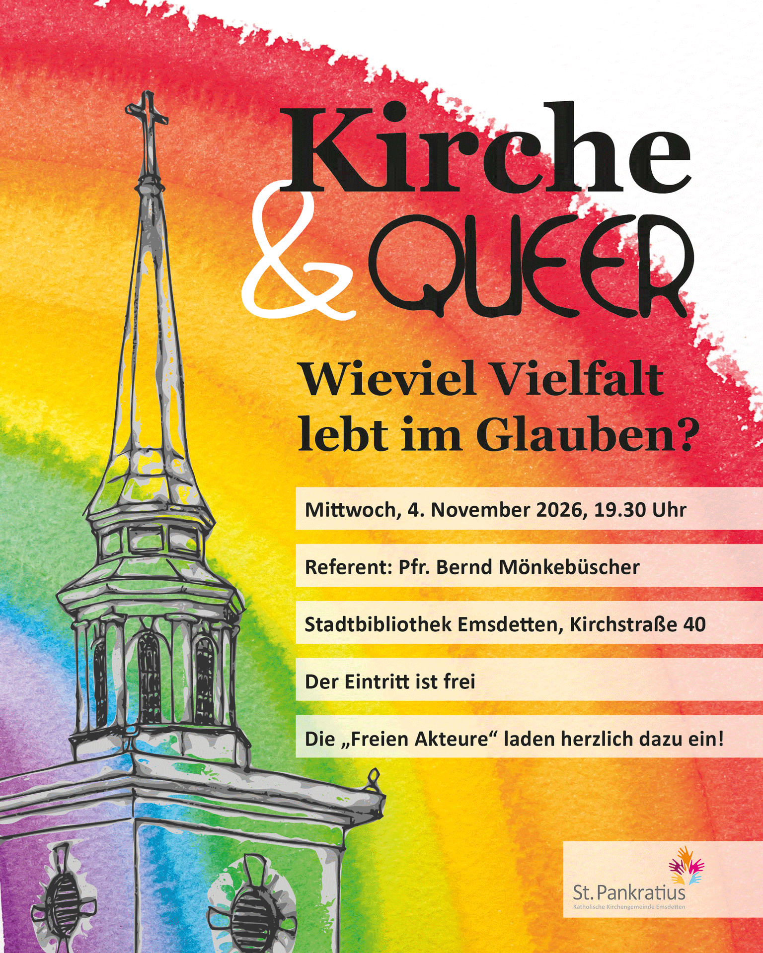 Kirche & Queer - Wieviel Vielfalt lebt im Glauben?